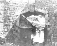 השער החדש שנפרץ ע"י כוחות האצ"ל לצורך כניסתם לעיר העתיקה בירושלים